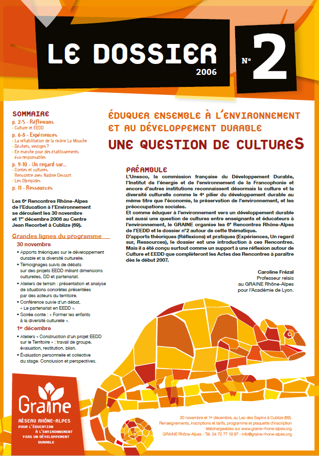 Éduquer ensemble à l'environnement et au DD, une question de cultures