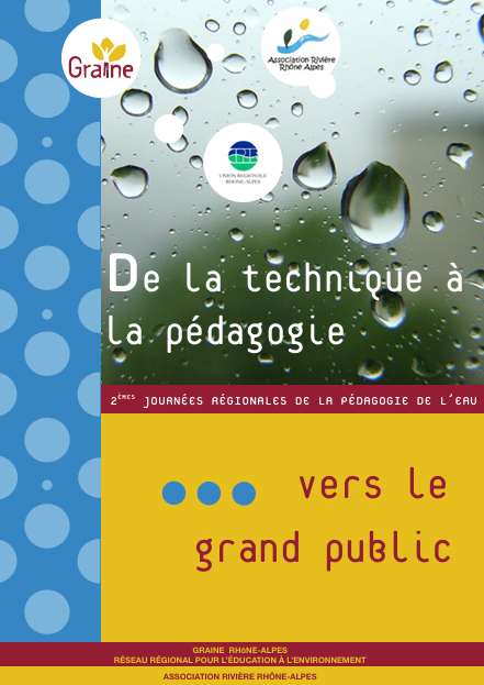 Synthèse des 2èmes Journées régionales de la pédagogie de l'eau