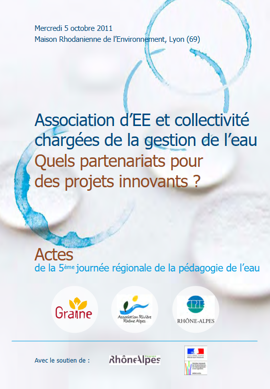 Synthèse des 5èmes Journées régionales de la pédagogie de l'eau