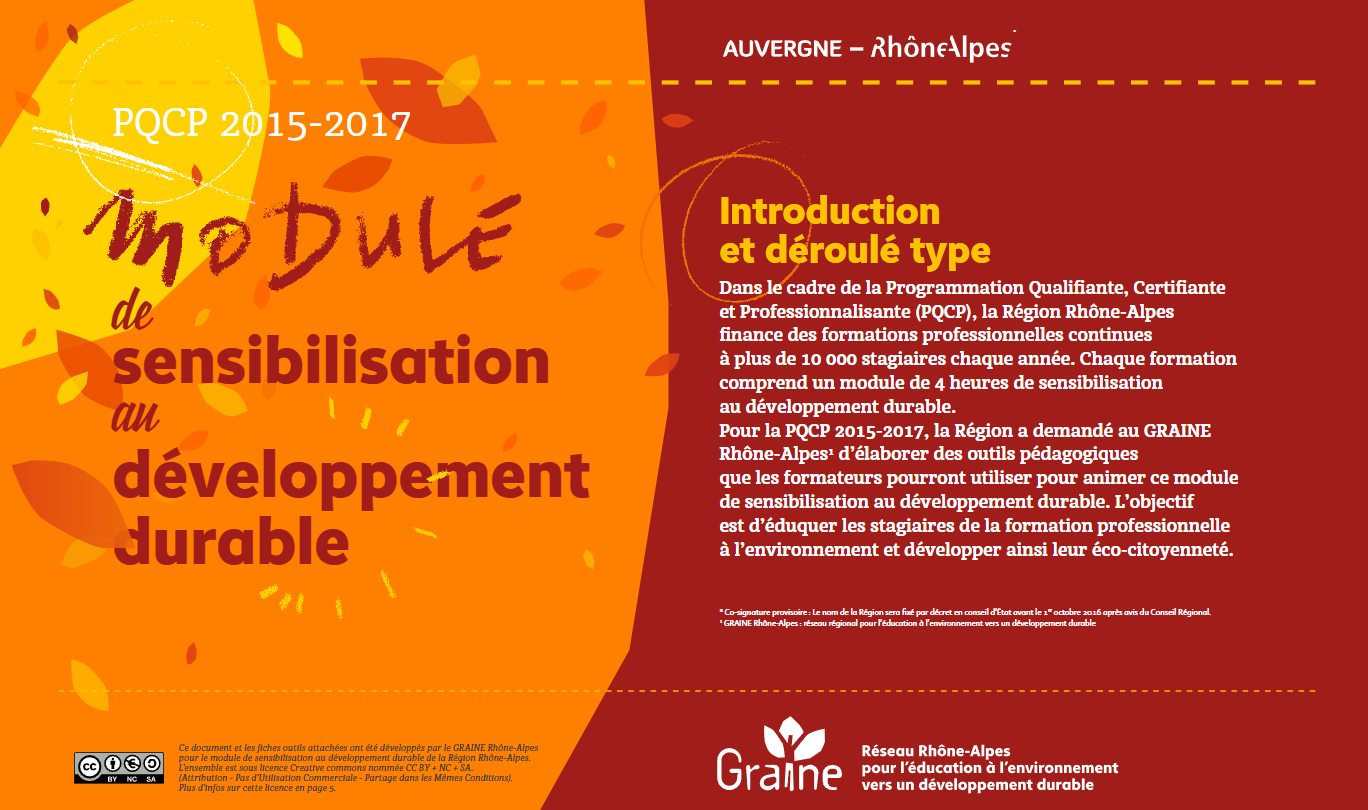 Module de sensibilisation au développement durable